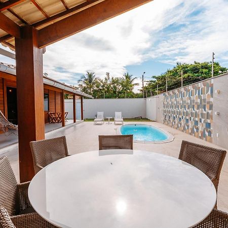 Casadecastelhanos, Quadra Do Mar De Castelhanos, 4 Suites Com Ar, Churrasqueira, Piscina, Hidromassagem, Cozinha Integrada Gourmet Ideal Para Familia E Amigos Anchieta  Bagian luar foto