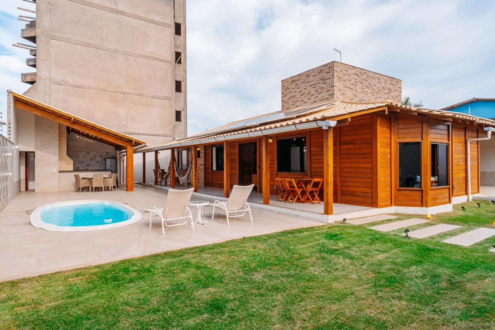 Casadecastelhanos, Quadra Do Mar De Castelhanos, 4 Suites Com Ar, Churrasqueira, Piscina, Hidromassagem, Cozinha Integrada Gourmet Ideal Para Familia E Amigos Anchieta  Bagian luar foto