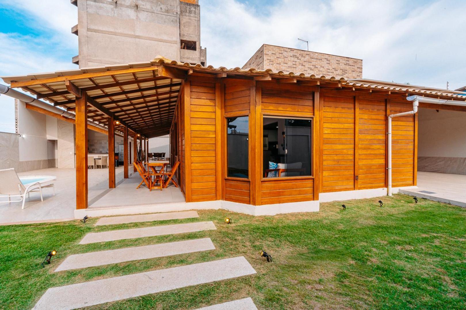 Casadecastelhanos, Quadra Do Mar De Castelhanos, 4 Suites Com Ar, Churrasqueira, Piscina, Hidromassagem, Cozinha Integrada Gourmet Ideal Para Familia E Amigos Anchieta  Bagian luar foto