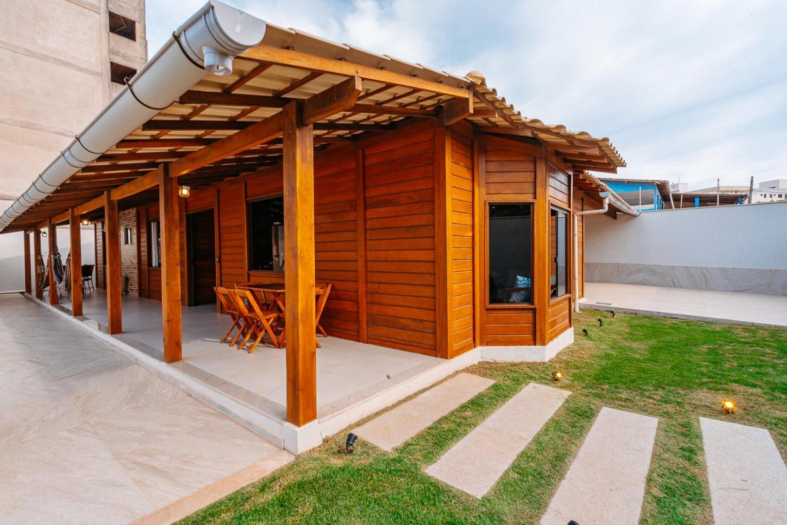 Casadecastelhanos, Quadra Do Mar De Castelhanos, 4 Suites Com Ar, Churrasqueira, Piscina, Hidromassagem, Cozinha Integrada Gourmet Ideal Para Familia E Amigos Anchieta  Bagian luar foto